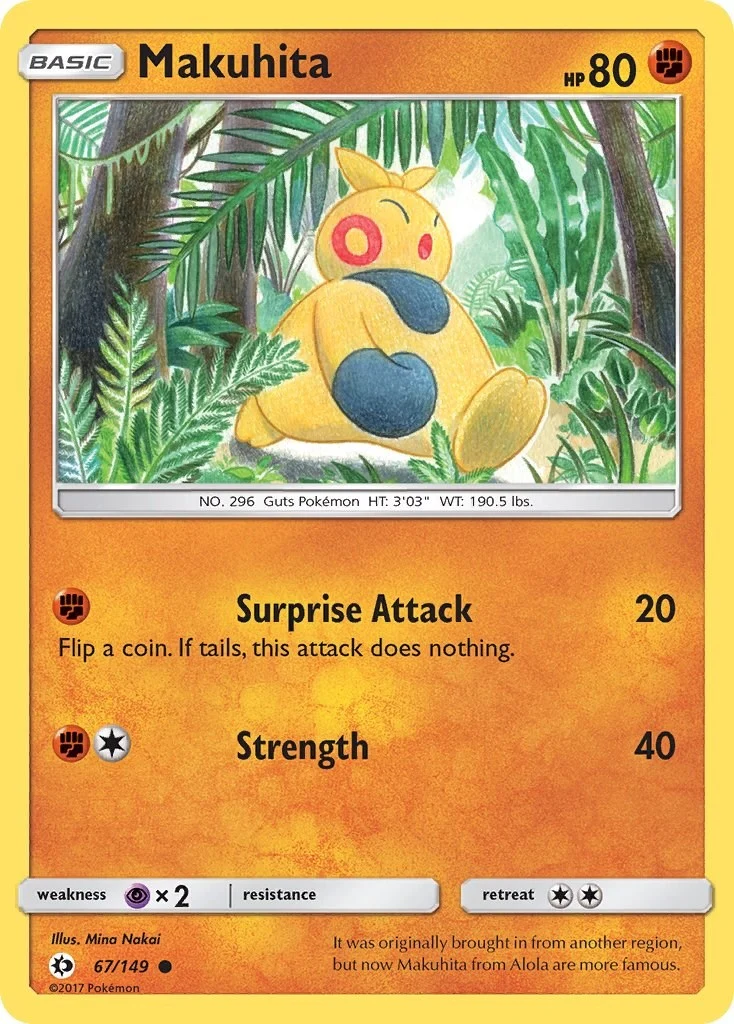 Makuhita (67/149) (SM Base Set)