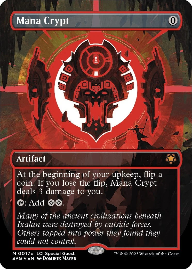Mana Crypt (0017e) (Borderless) (17e) (Special Guests)