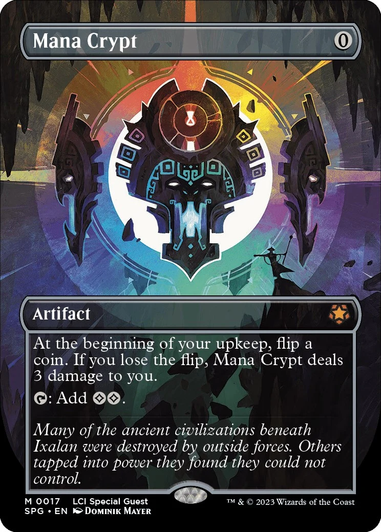 Mana Crypt (Borderless) (17) (Special Guests)