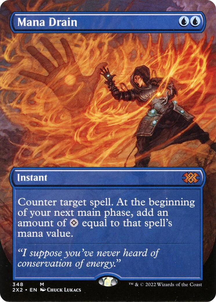 Mana Drain (Borderless) (348)