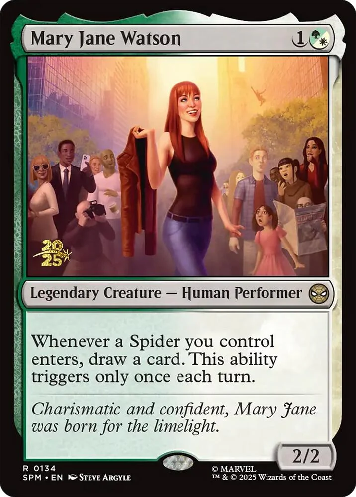 Mary Jane Watson (134) (Prerelease Cards)