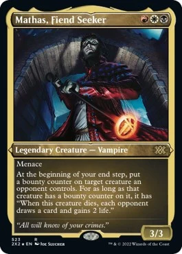 Mathas, Fiend Seeker (Foil Etched) (523)