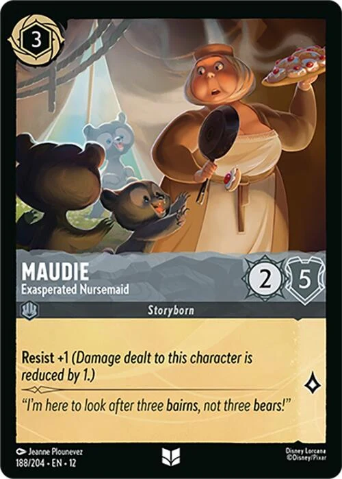 Maudie - Exasperated Nursemaid (188/204) (Wilds Unknown)