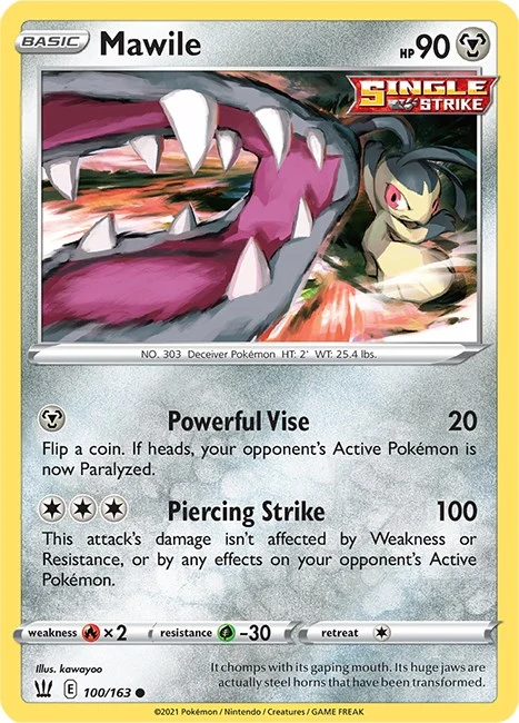 Mawile (100/163) (SWSH05: Battle Styles)
