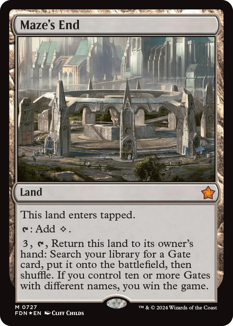 Maze's End (727) (Foundations)