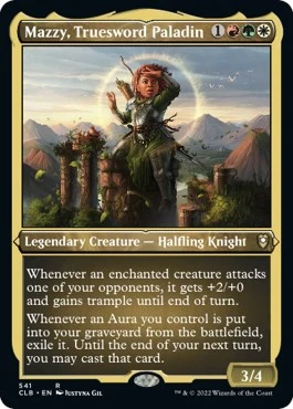 Mazzy, Truesword Paladin (Foil Etched) (541)