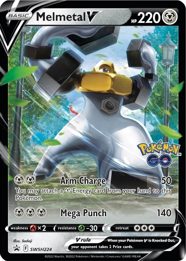 Melmetal V - SWSH224 (SWSH224) (SWSH: Sword & Shield Promo Cards)