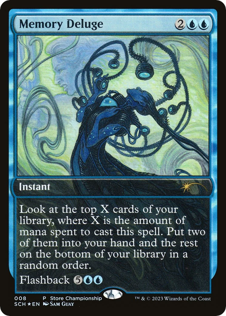 Memory Deluge (8) (Game Day & Store Championship Promos)