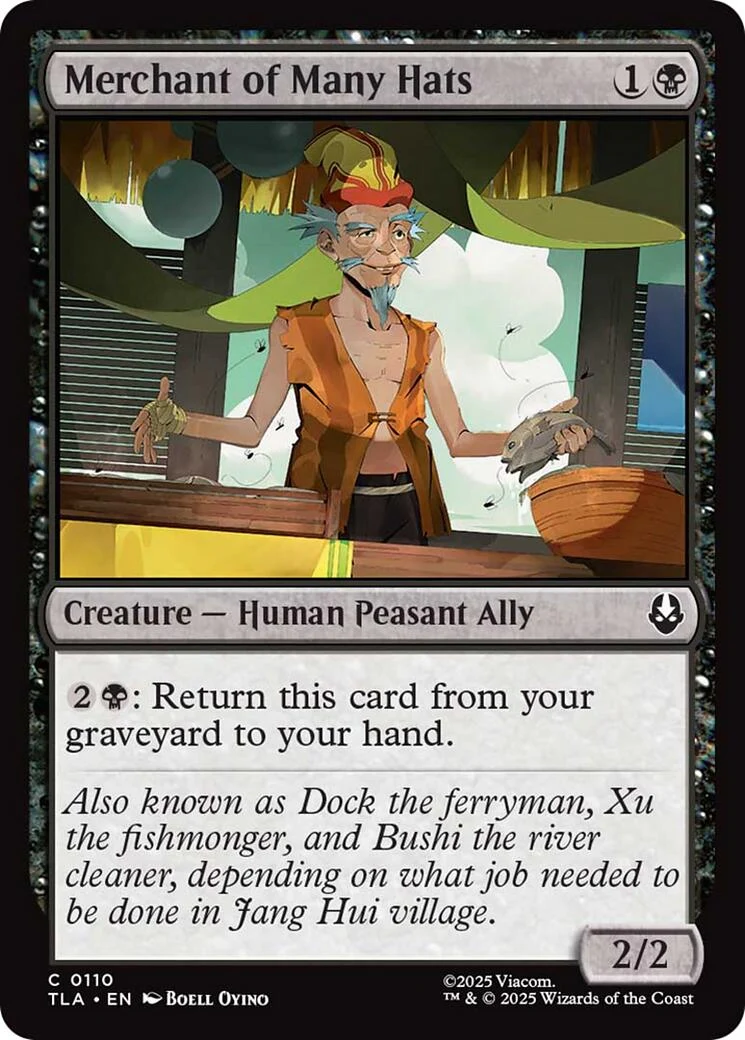 Merchant of Many Hats (110) (Avatar: The Last Airbender)