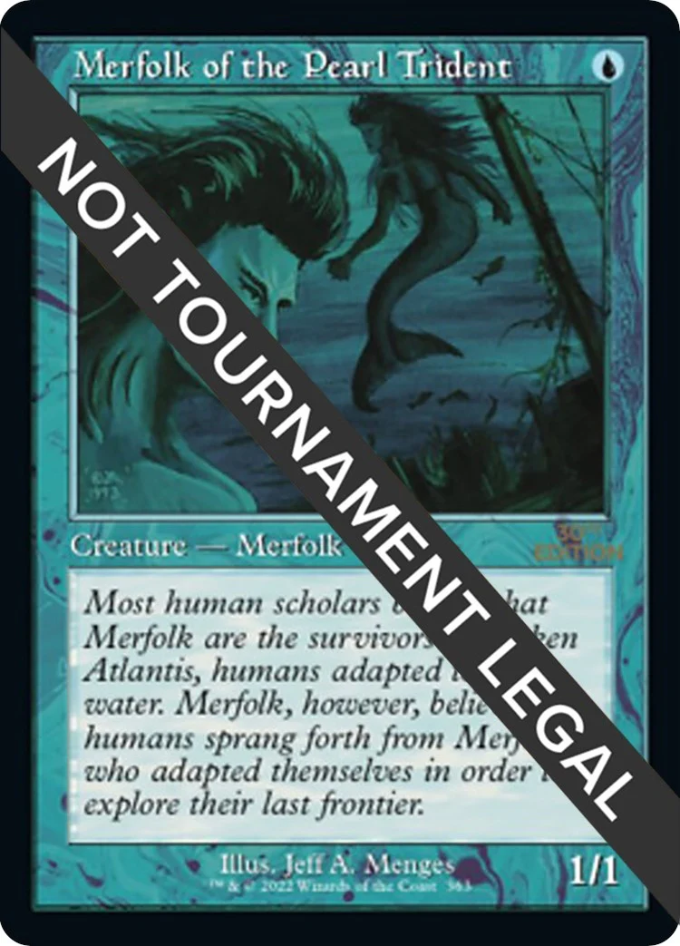 Merfolk of the Pearl Trident (Retro Frame) (363)