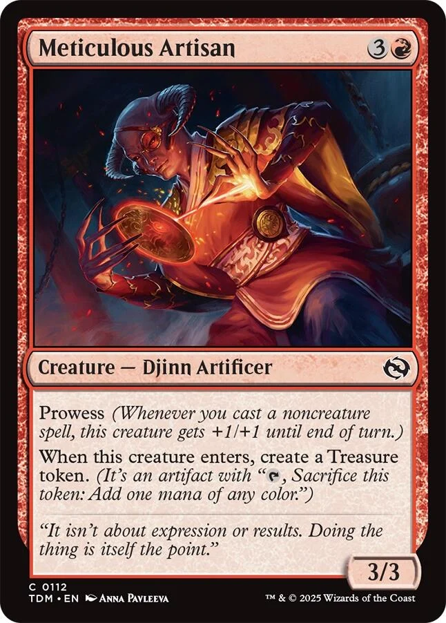 Meticulous Artisan (112) (Tarkir: Dragonstorm)