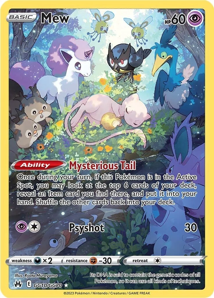 Mew (GG10/GG70) (Crown Zenith: Galarian Gallery)