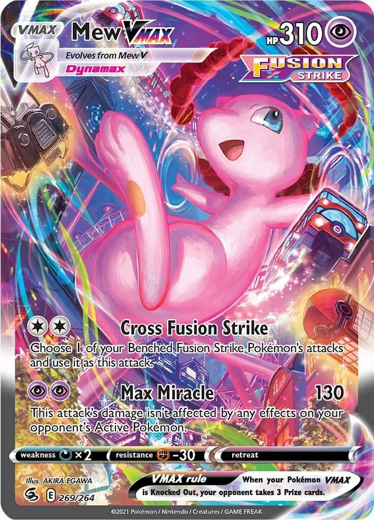 Mew VMAX (Alternate Art Secret) (269/264)