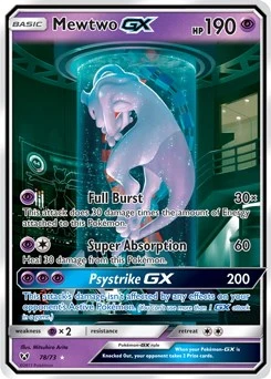 Mewtwo GX (Secret Shining) (78/73) (Shining Legends)