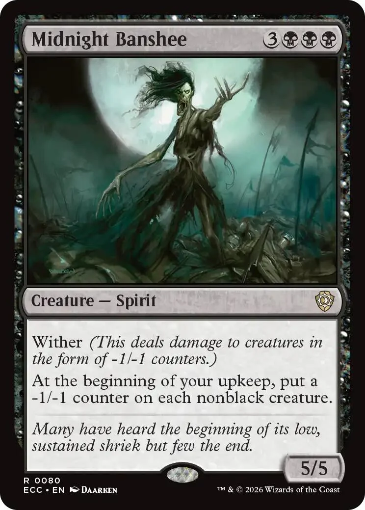Midnight Banshee (80) (Lorwyn Eclipsed)