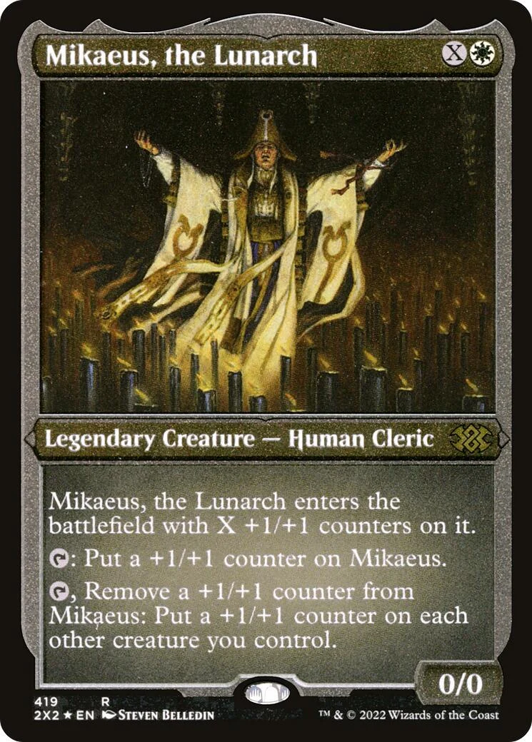 Mikaeus, the Lunarch (Foil Etched) (419)