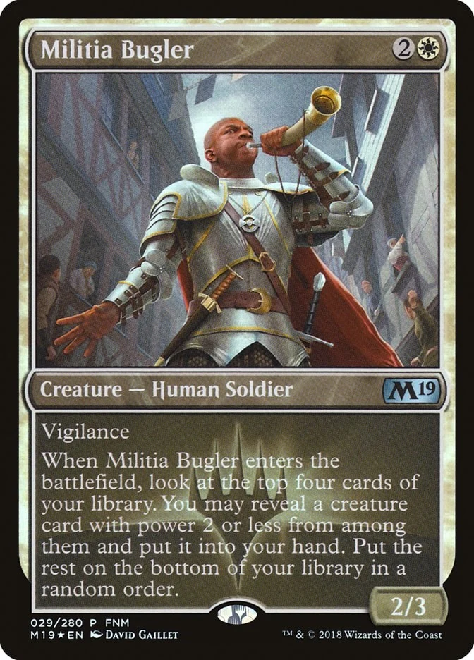 Militia Bugler (29) (FNM Promos)