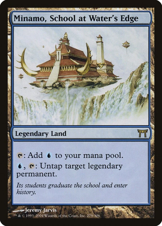Minamo, School at Water's Edge (279) (Champions of Kamigawa)