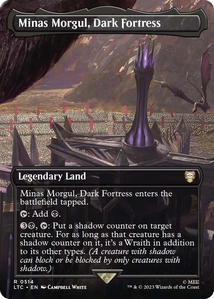 Minas Morgul, Dark Fortress (Borderless) (514)