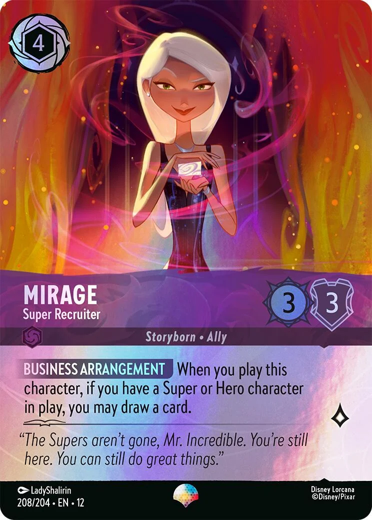 Mirage - Super Recruiter (Epic) (208/204) (Wilds Unknown)