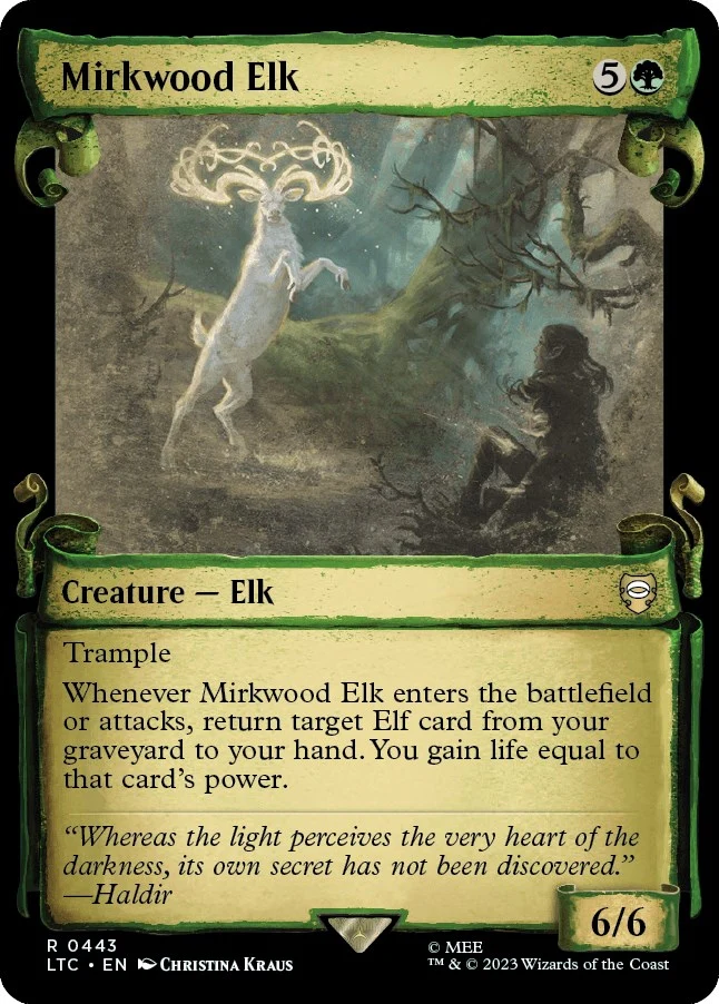 Mirkwood Elk (Showcase Scrolls) (443)