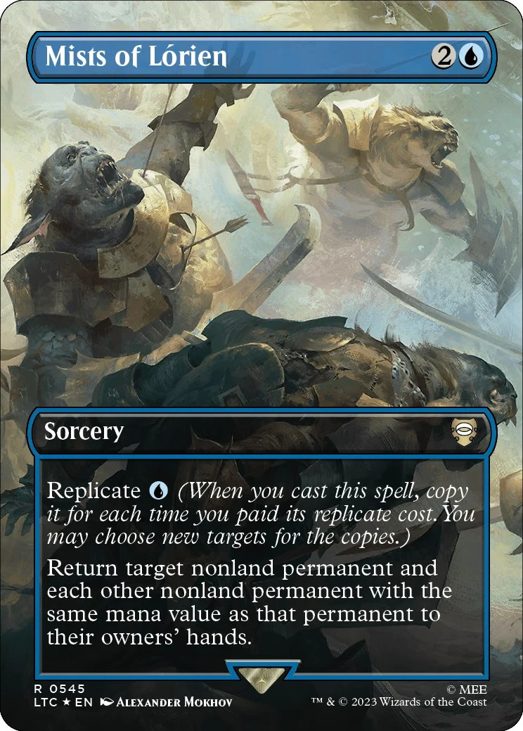 Mists of Lorien (Borderless) (Surge Foil) (545)