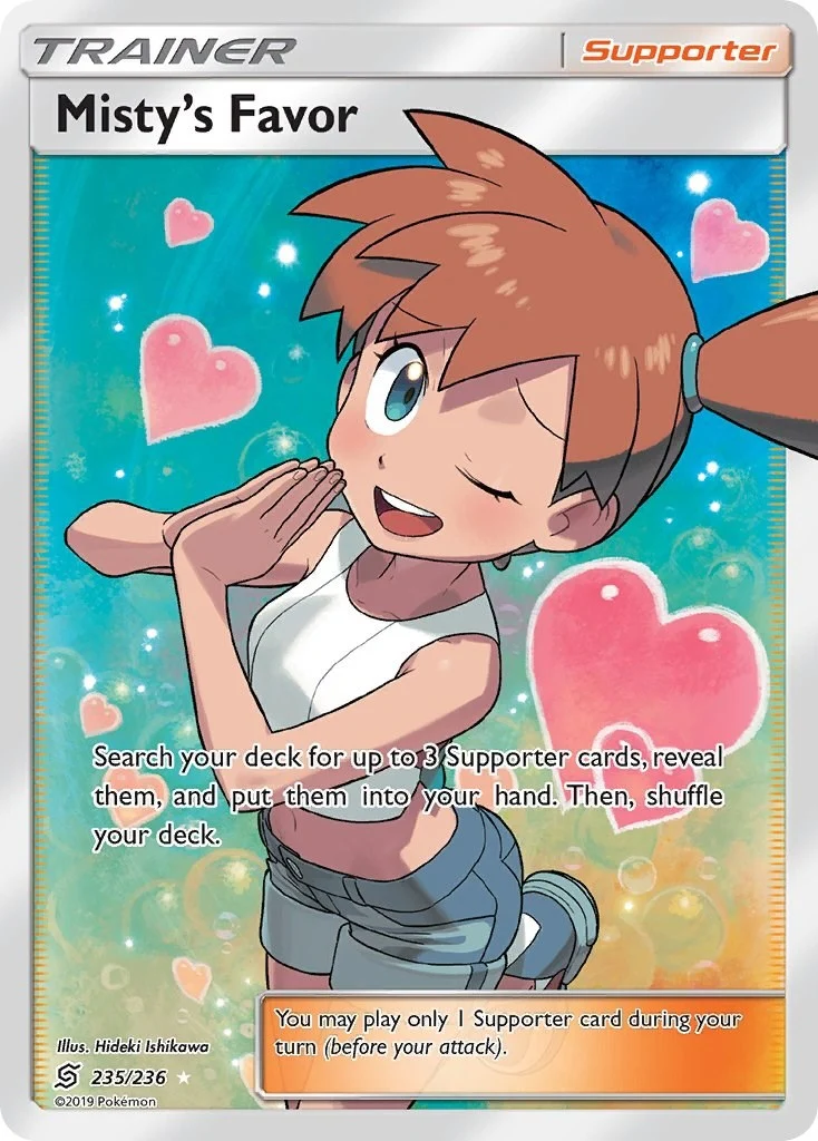 Misty's Favor (Full Art) (235/236) (SM - Unified Minds)