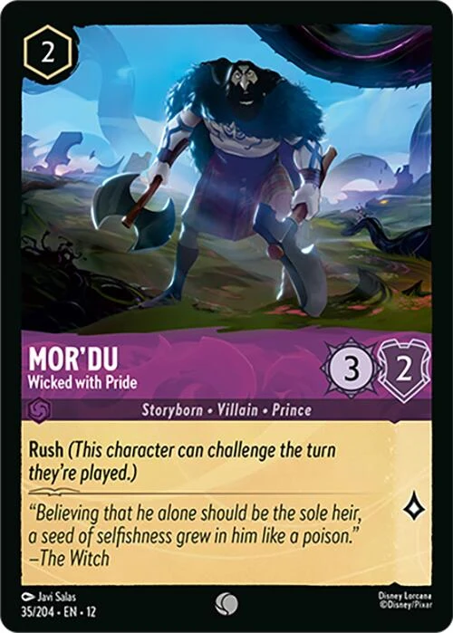 Mor'du - Wicked with Pride (35/204) (Wilds Unknown)