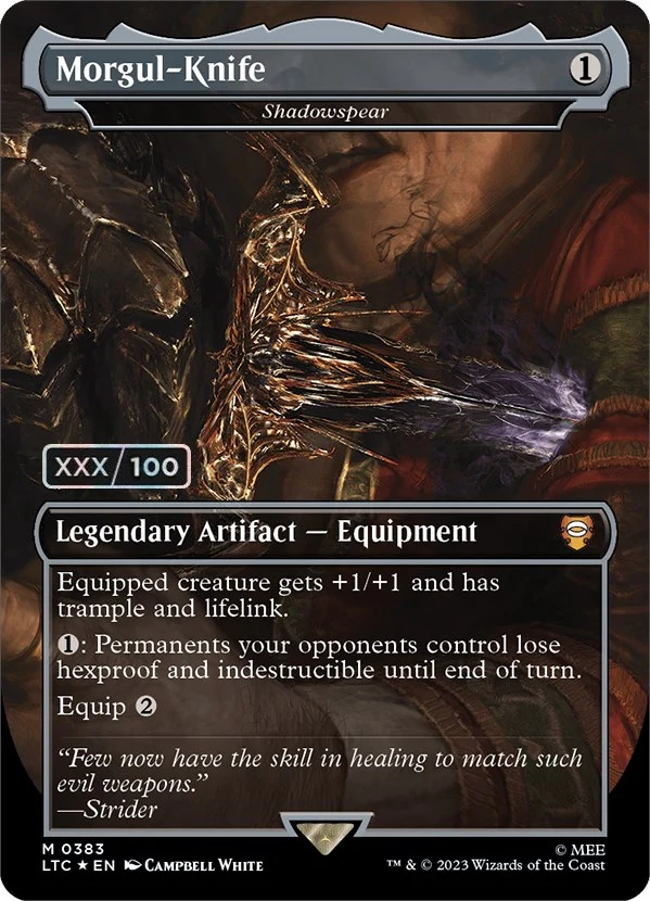 Morgul-Knife - Shadowspear (Serial Numbered) (383)