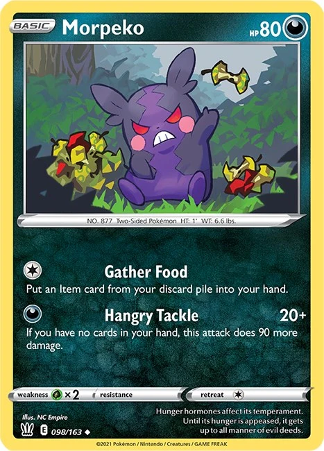 Morpeko (098/163) (SWSH05: Battle Styles)