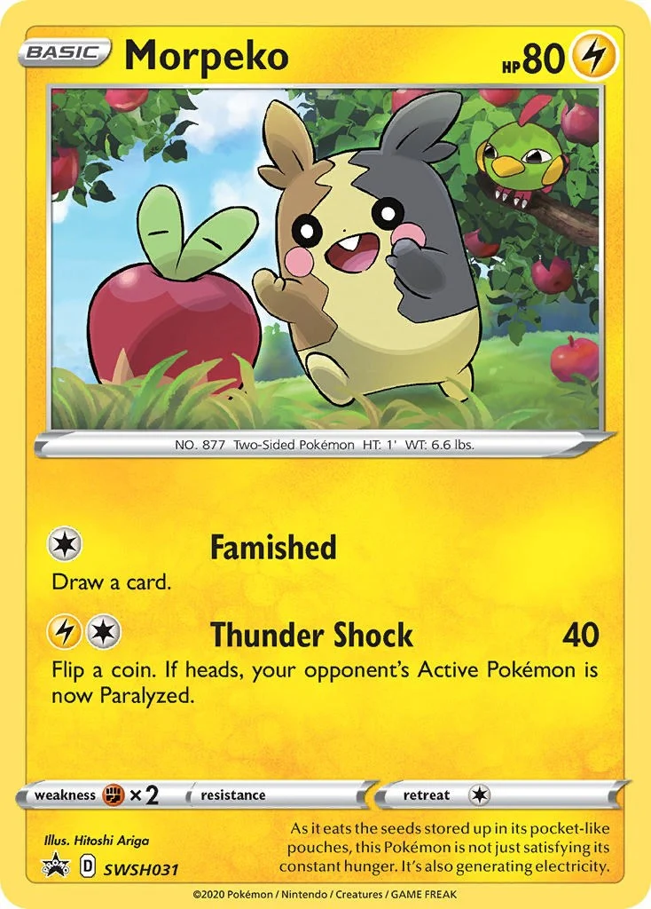 Morpeko - SWSH031 (SWSH031) (SWSH: Sword & Shield Promo Cards)
