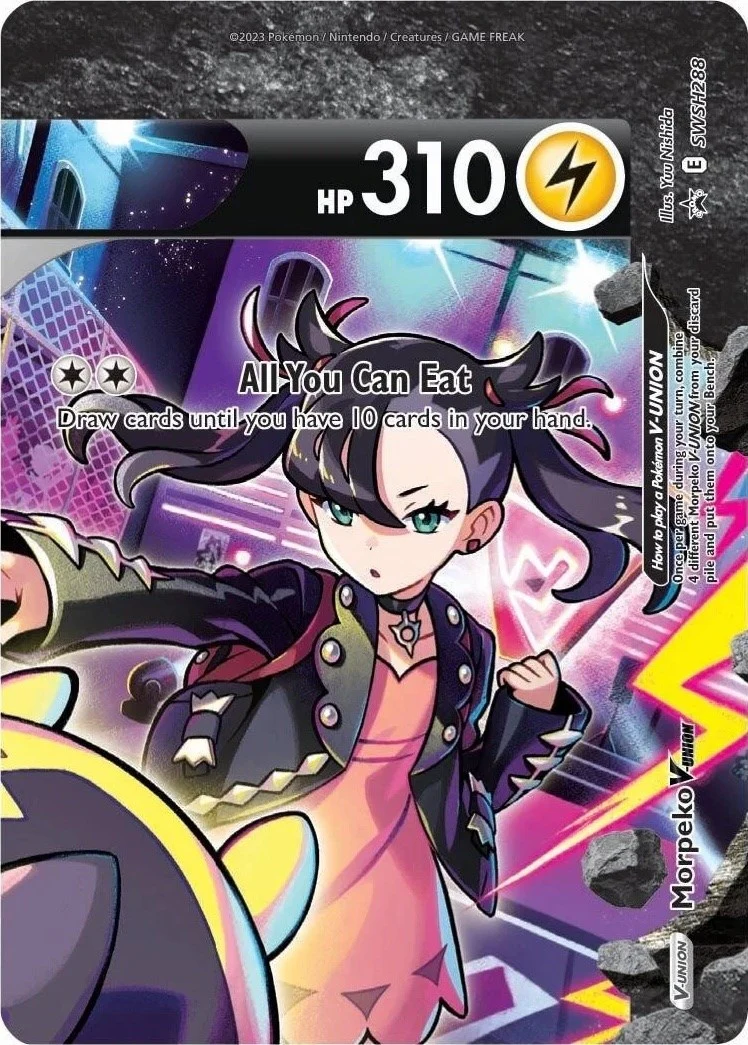 Morpeko V-Union - SWSH288 (SWSH288) (SWSH: Sword & Shield Promo Cards)