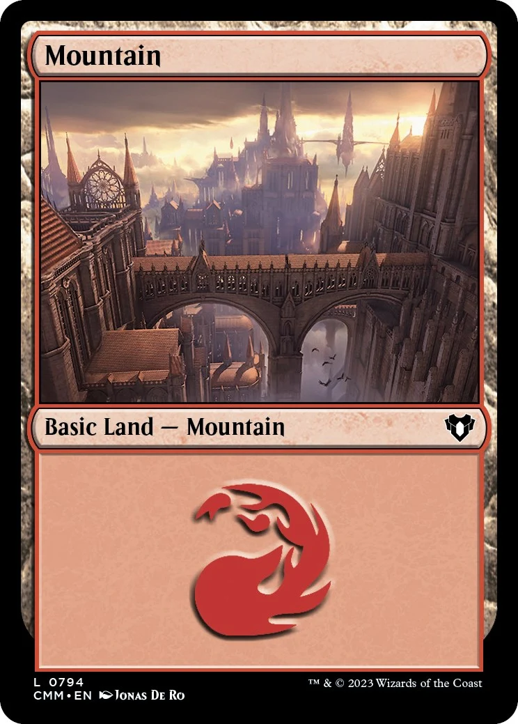 Mountain (0794) (794) (Commander Masters)