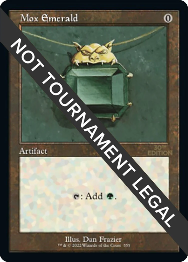 Mox Emerald (Retro Frame) (555)