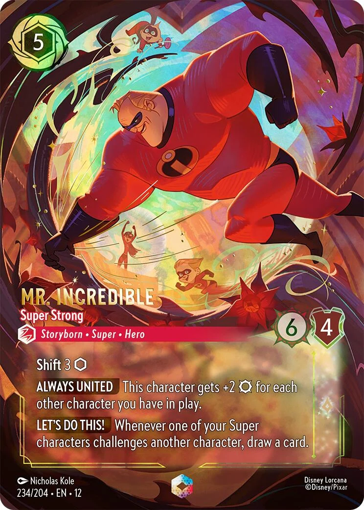 Mr. Incredible - Super Strong (Enchanted) (234/204) (Wilds Unknown)