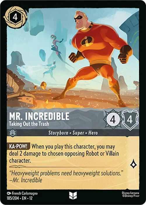 Mr. Incredible - Taking Out the Trash (185/204) (Wilds Unknown)