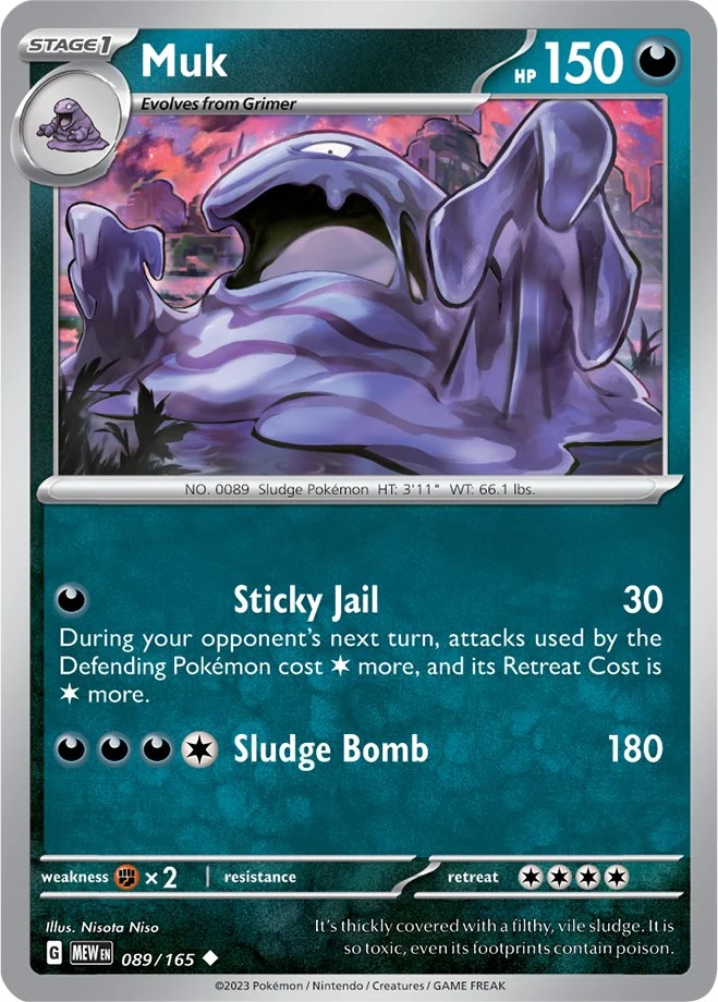 Muk (089/165) (SV: Scarlet & Violet 151)