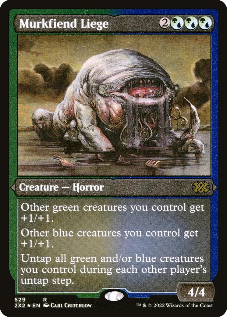Murkfiend Liege (Foil Etched) (529)