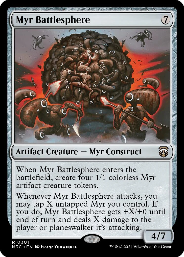 Myr Battlesphere (301) (Modern Horizons 3)