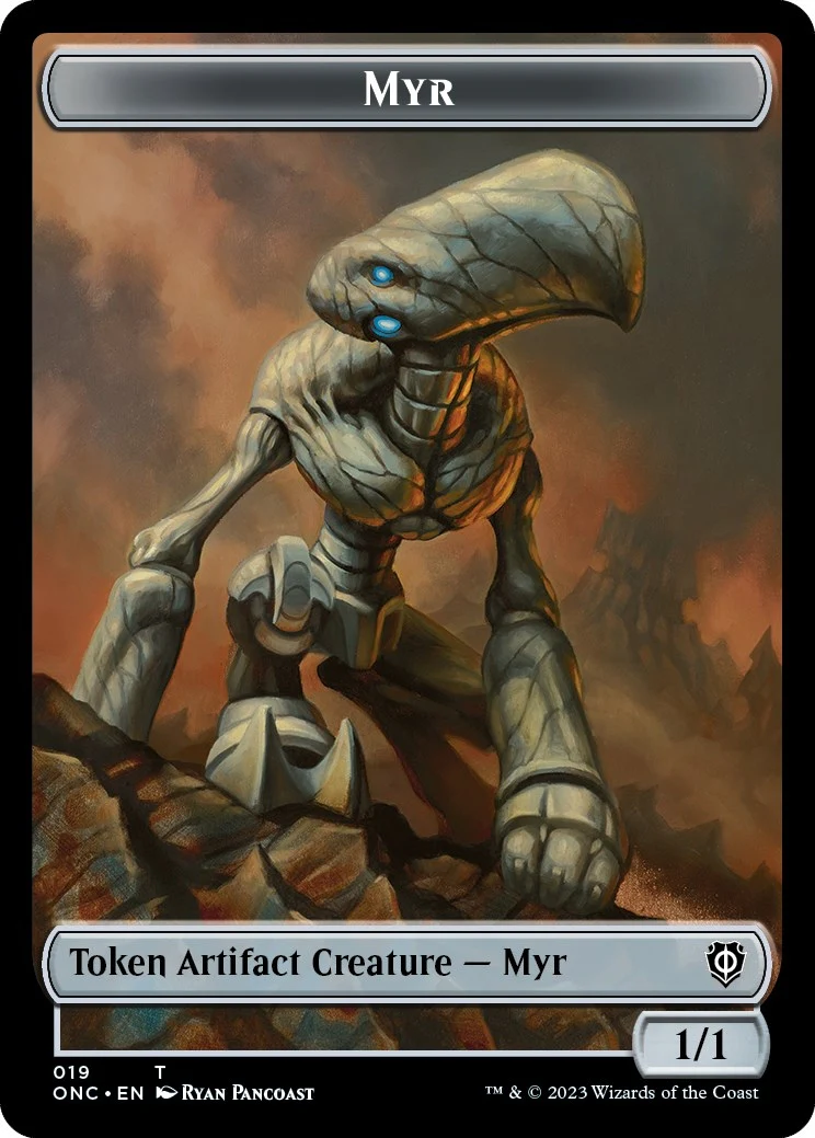 Myr // Thopter Double-Sided Token (19 // 21)