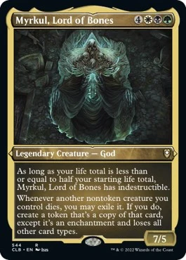 Myrkul, Lord of Bones (Foil Etched) (544)