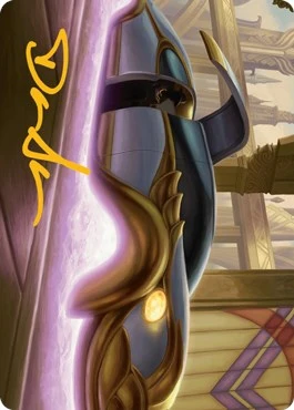 Mysterious Limousine Art Card (Gold-Stamped Signature) (6)