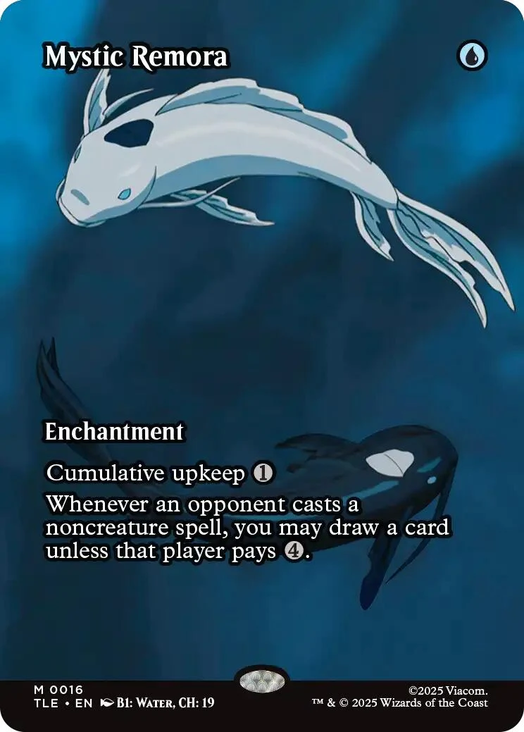 Mystic Remora (Borderless) (16) (Avatar: The Last Airbender: Eternal-Legal)