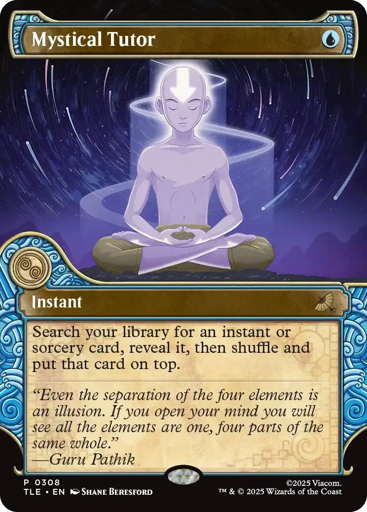 Mystical Tutor (Showcase) (308) (Avatar: The Last Airbender: Eternal-Legal)