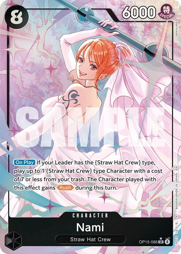 Nami (OP15-086) (Alternate Art) (OP15-086) (Adventure on Kami's Island)