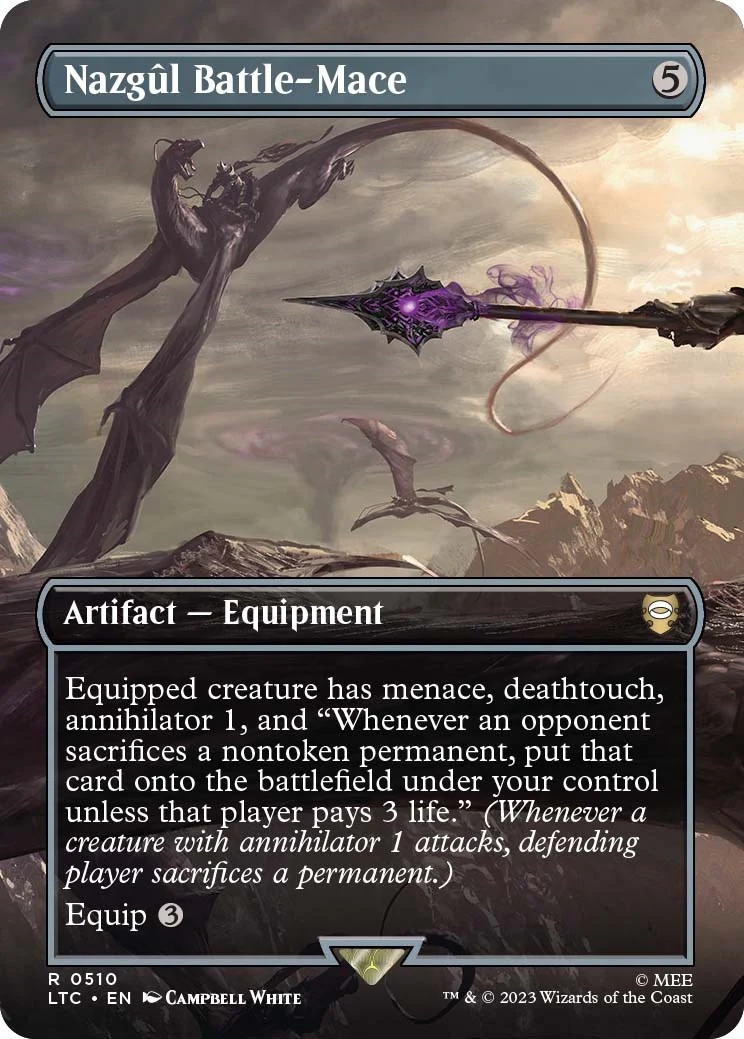 Nazgul Battle-Mace (Borderless) (510)