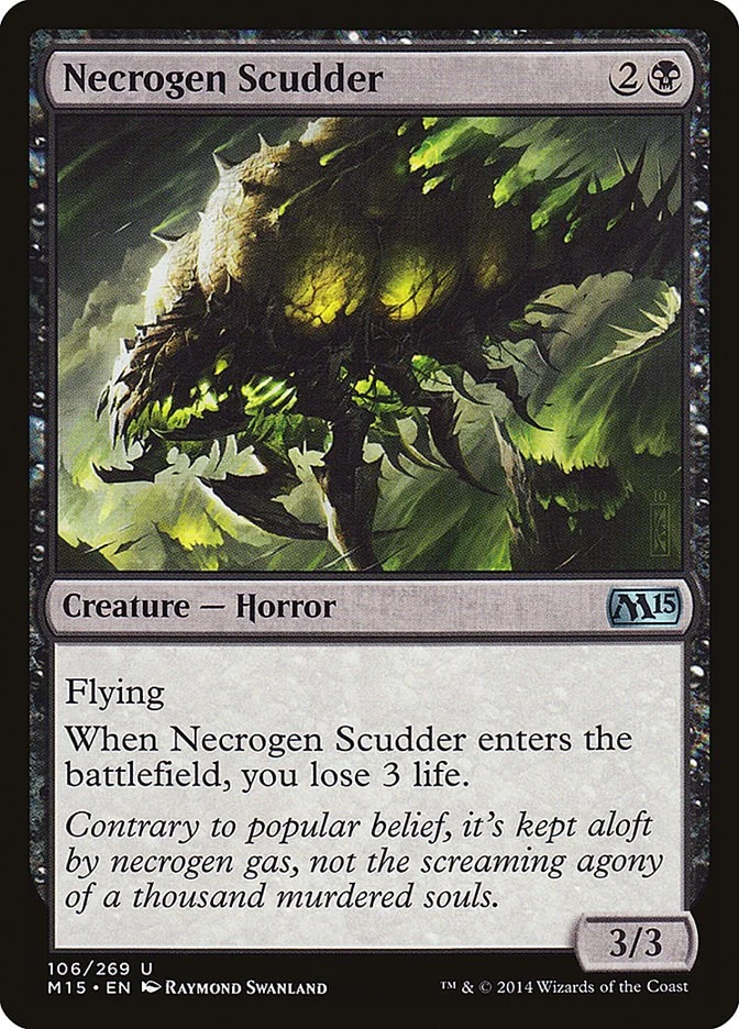 Necrogen Scudder (106) (Magic 2015 (M15))
