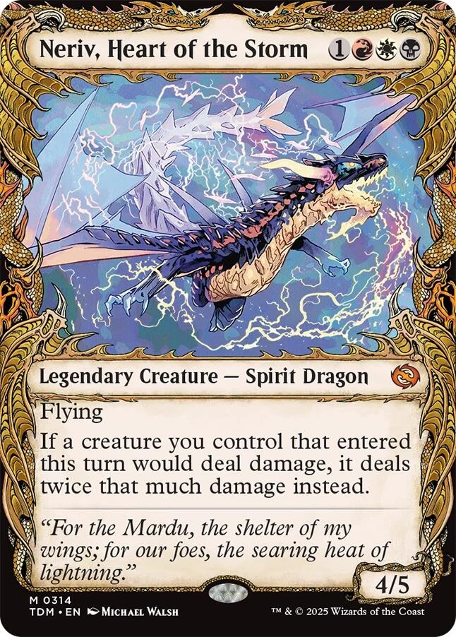 Neriv, Heart of the Storm (Showcase) (314) (Tarkir: Dragonstorm)