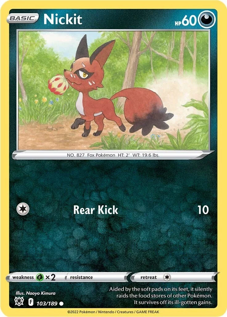 Nickit (103/189) (SWSH10: Astral Radiance)