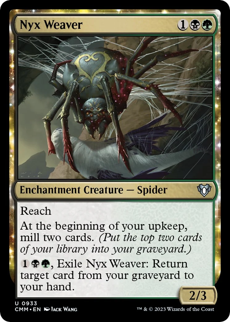 Nyx Weaver (933) (Commander Masters)